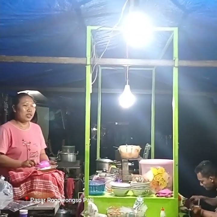 KULINER TENGAH MALAM KOTA PATI ❗NASI PINDANG PASAR GOWANGSAN