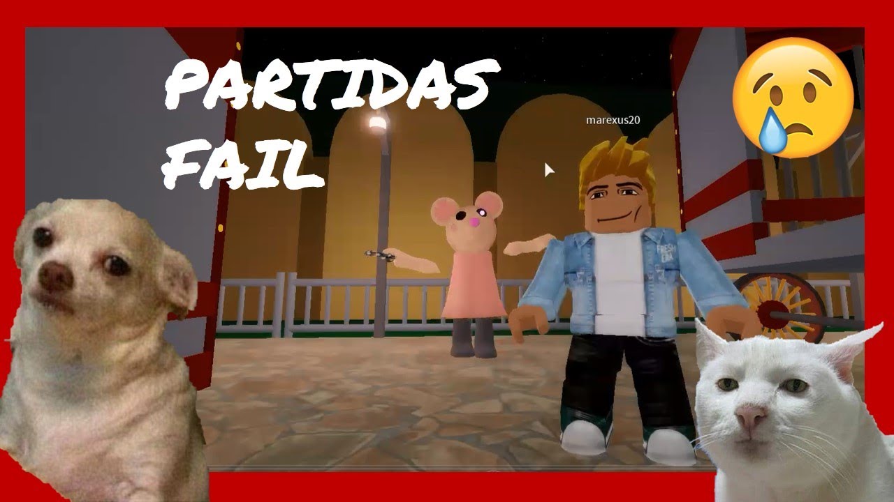 Jugando Piggy Con Marex Partidas Fail Roblox Youtube - marex roblox