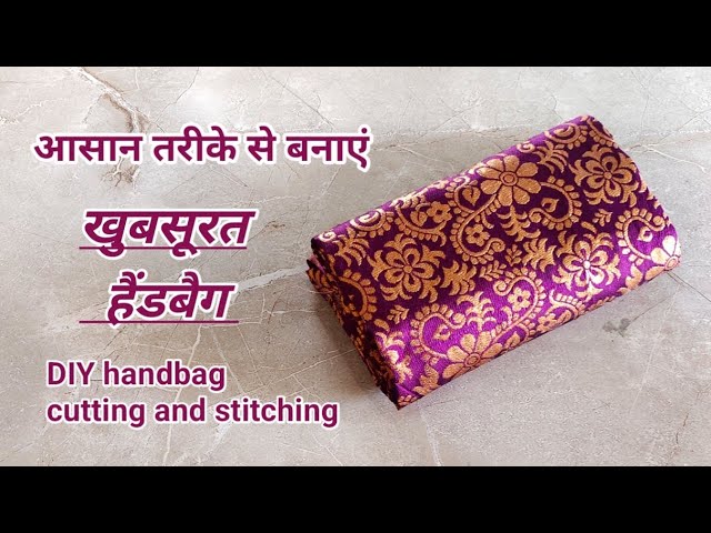 How To Make Paper Handbag? Origami Paper Bag Tutorial Step by Step EASY -  YouTube