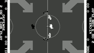 Atari Soccer (Atari 1980)  Attract Mode 60fps