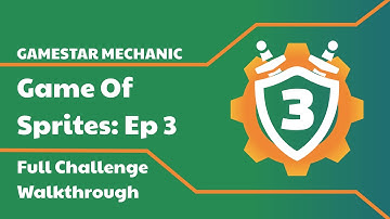 Gamestar Mechanic Walkthrough: Game Of Sprites (Episode 3) Challenge
