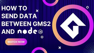 [ Make a Multiplayer Game in 2 hours ] | 3. Sending data back and forth to Node | GameMaker Studio 2
