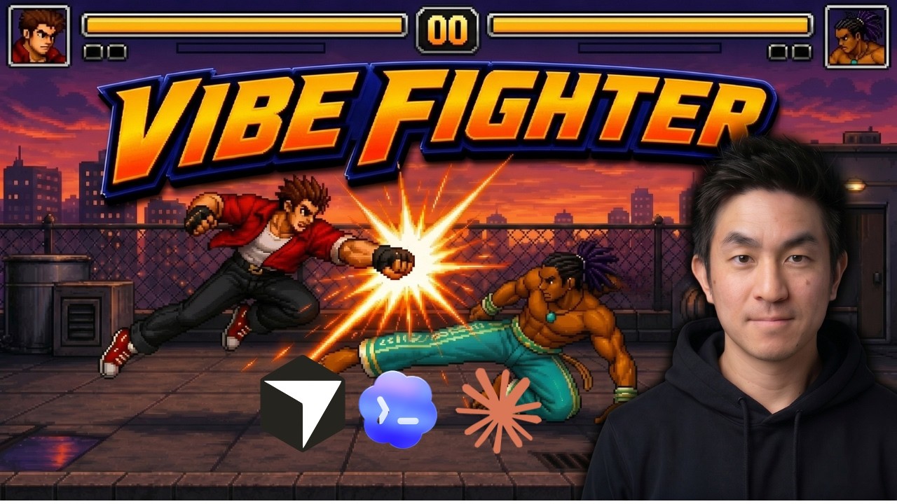 I Vibe Coded a Street Fighter Game With AI (Cursor, Codex, Opus 4.8)