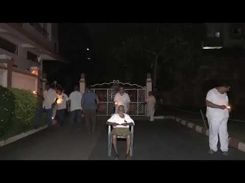 Diya lit @ RSS HQ Nagpur