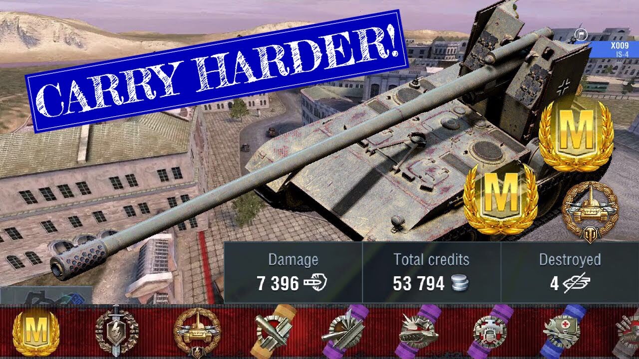 CARRY HARDER!!! | Double Grille Ace | WoTB