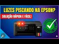 Epson Luzes Painel Piscando, Problemas no Scanner, Resolvido #epson #impressora #printer #error