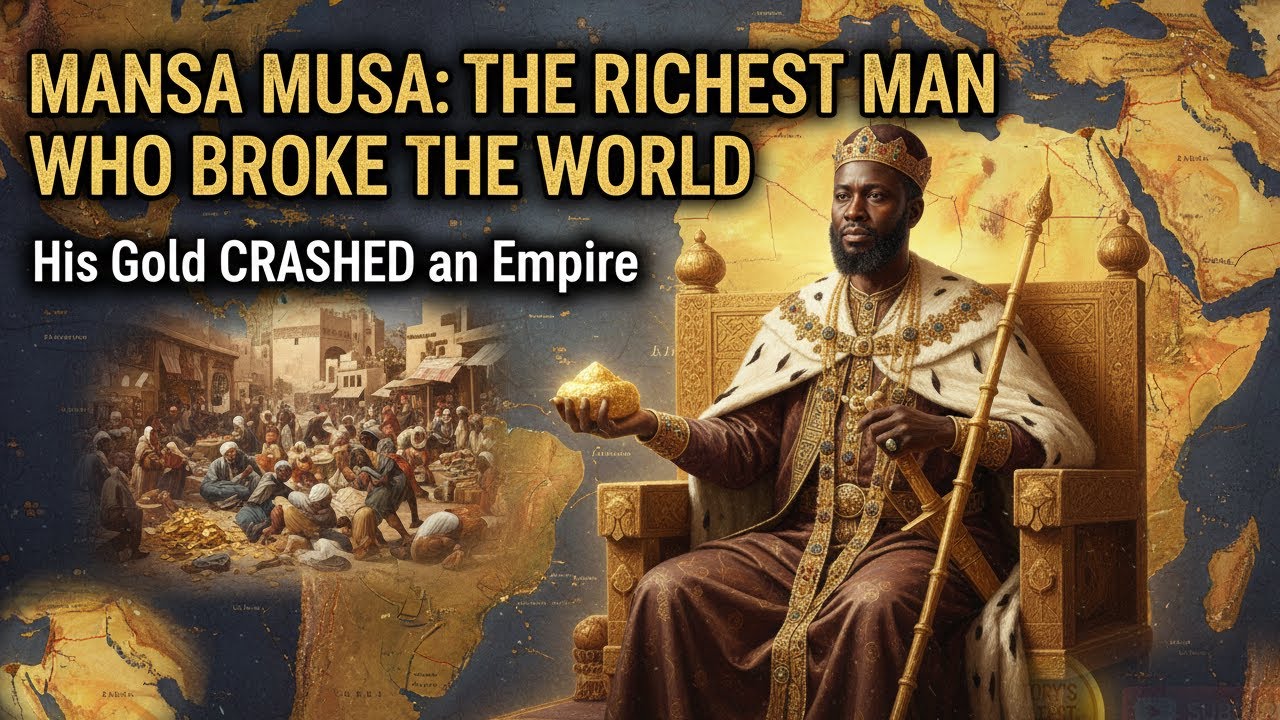 MANSA MUSA: The Richest Man in History Who Broke the World Economy