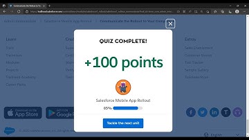 Salesforce Trailhead - Communicate the Rollout to Your Company