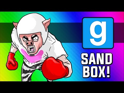 Gmod: Piggy Balboa - Super Weenie Fight Club (Garry's Mod Sandbox Funny Moments)