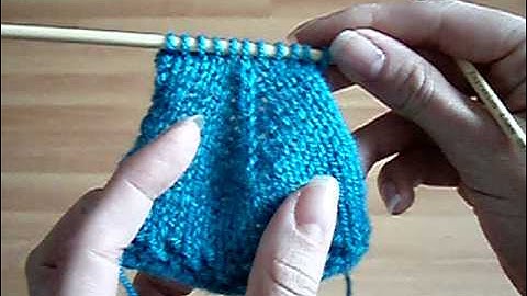 How to Knit: Double Decrease - (SL2tog, K1, P2SSO)