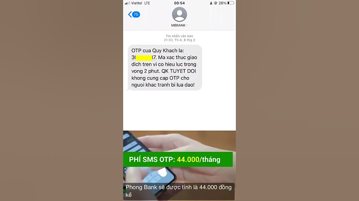 So sánh otp token với otp sms