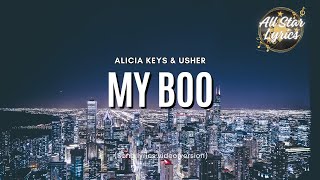 My boo - Alicia Keys \u0026 USHER (lyrics)