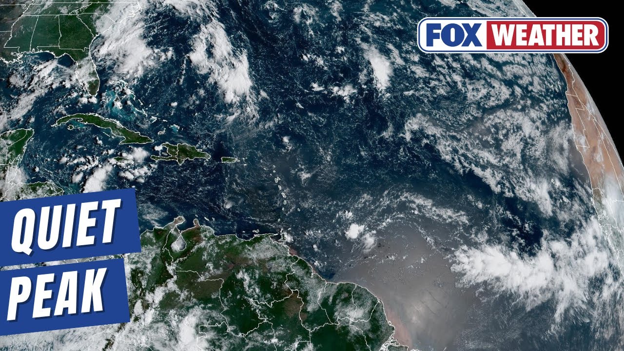 Peak of 2025 Atlantic Hurricane Season Remains Eerily Quiet - YouTube