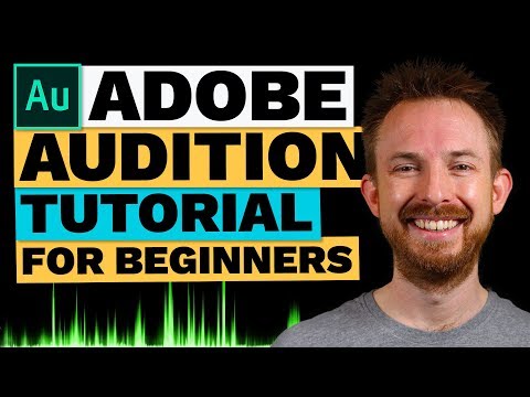 Video: How To Use Adobe Audition