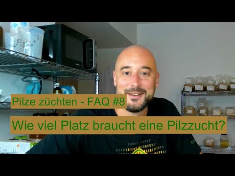 Video: Wie viel Land wird für die Pilzzucht benötigt?