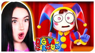 🎪STUCK IN A CREEPY DIGITAL CIRCUS!😱 ➤AMAZING DIGITAL CIRCUS: PILOT REACTION