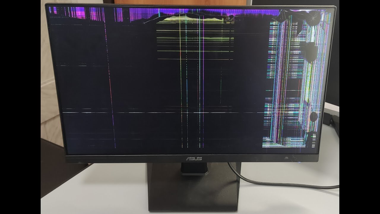 Asus VG258 Gaming Monitor 165hz / Disassembling - YouTube