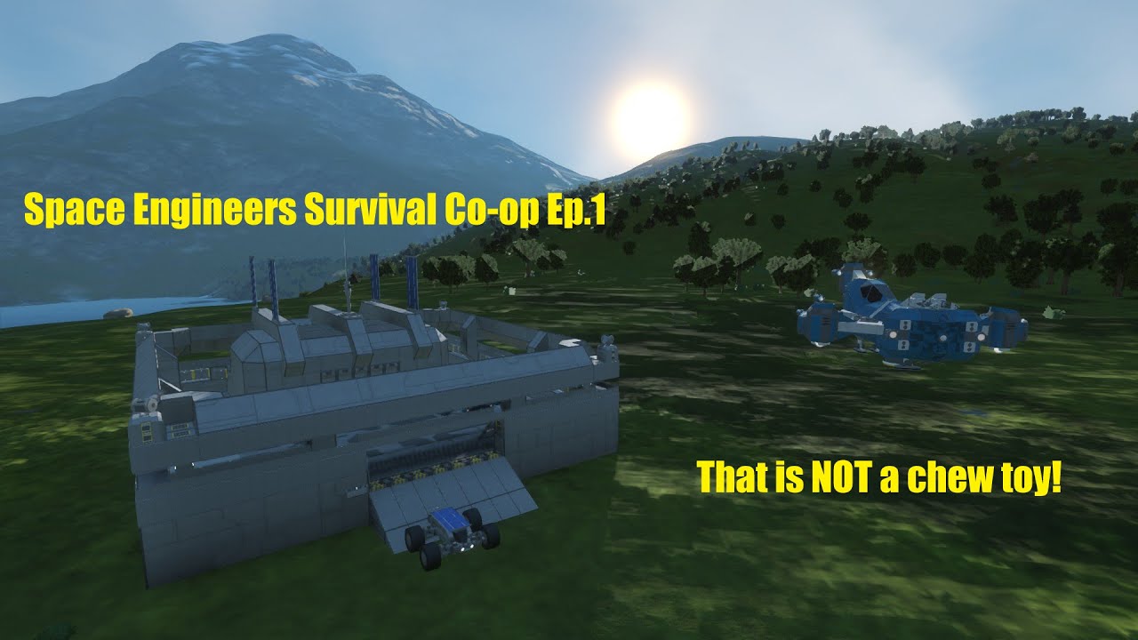Space Engineers Survival Co-op ep.1 - That is NOT a chew toy! - YouTube