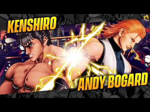 KENSHIRO vs ANDY BOGARD ▰ Early Access 4K Matches ▰ Fatal Fury: City of the Wolves