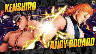 KENSHIRO vs ANDY BOGARD ▰ Early Access 4K Matches ▰ Fatal Fury: City of the Wolves