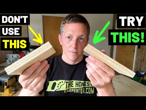 DON&rsquo;T USE 3/4" PLYWOOD If You Don&rsquo;t Need It...TRY THIS! (1/2" Plywood Vs. 3/4" Plywood--When to Use)