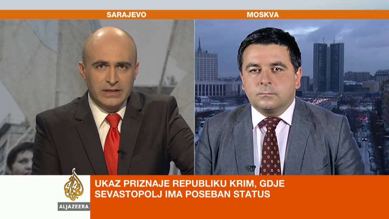 بافكوفيتش بشأن ضم شبه جزيرة القرم وسيفاستوبول إلى روسيا