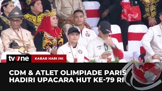 Upacara Peringatan HUT ke-79 RI Dihadiri CdM \u0026 Atlet Olimpiade Paris 2024 | Kabar Hari Ini tvOne