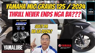 MIO GRAVIS 125 / 2024 / Quick Review, Price & Features #yamaha#yamahaphilippines#miogravis#ridesafe