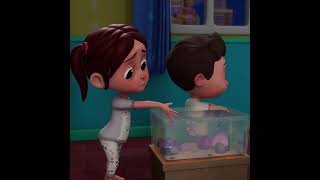 Şşşt! 🤫 Abim uykusunda yürüyor! #ÇocukŞarkıları #ÇizgiFilm #Uyurgezer #EğiticiVideolar #shorts