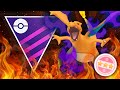 100 iv shadow charizard burns down the master premier cup