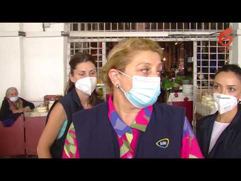 ზუგდიდის ბაზარში კორონავირუსთან დაკავშირებით ზომები გაამკაცრეს