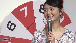 おのののか、バイきんぐが登場！「2015年用年賀　お年玉くじ抽せん会」1　#Nonoka Ono　#Viking