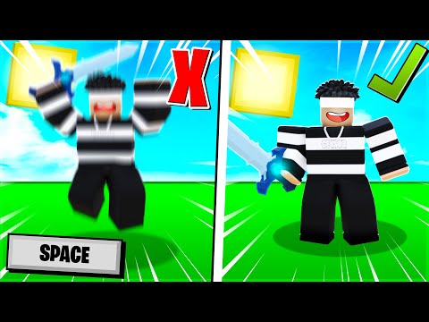 Roblox Bedwars NO JUMPING CHALLENGE!