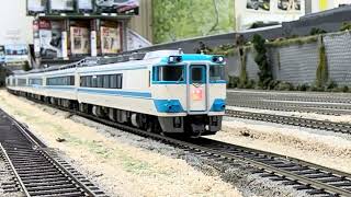 1/80 TOMIX JR キハ181系(JR四国色) 基本セット その① - YouTube