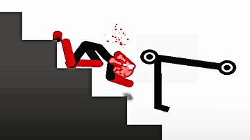 Stickman Dismounting - Gameplay Walkthrough Part 1 (iOS, Android)