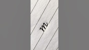 Letter m | Cursive handwriting | Small letter #handwriting #shortsvideo #shortvideo #calligraphy