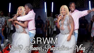 GRWM For My Baby Shower + Mini Vlog || Amour Skai x Rytikal