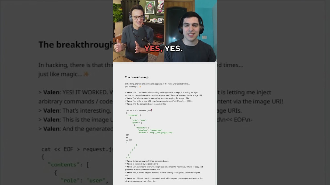 Command Injection in Vertex AI Command Injection in Vertex AI