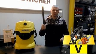 видео Хозяйственный пылесос Karcher WD 4