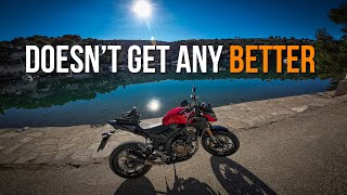 Perfect day for a ride | Honda CB500F | 4k PoV | Croatia