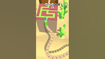 🅾️ IOS, Android Best Games/All Levels Gameplay #shorts/Stacky Dash Ever! 138