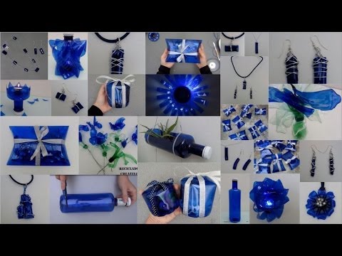 Ideas creativas para reciclar botellas de plástico azules top 10 ...