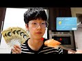韓国の国民支援金(コロナ給付金)で寿司を食べました！