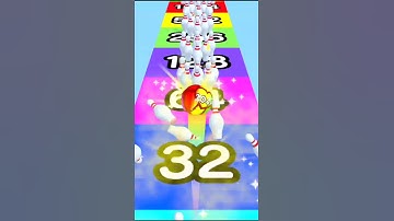 🎳 Rolling Ball 2048 Merge Number 🎯 #androidgame #iosgameplay #shorts