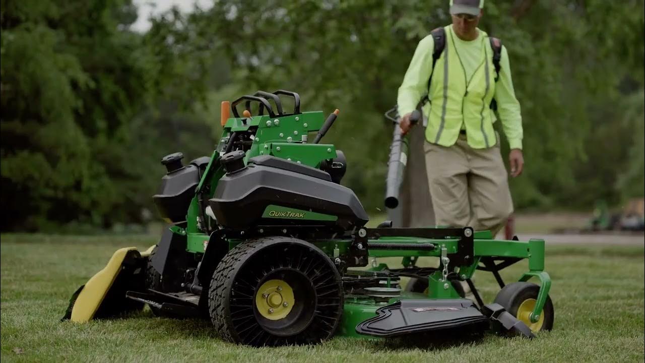 Q800 Series QuikTrak™ Stand On Mowers John Deere YouTube