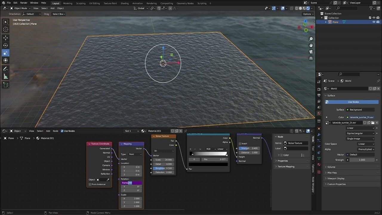 Create Ocean In Blender | Easy way | Sea | Water | #subscribe #ocean # ...