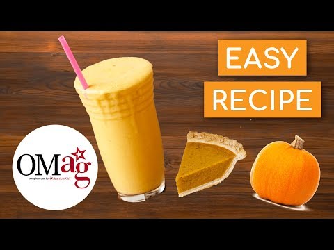 Easy Pumpkin Pie Smoothie | Yummy Recipes | American Girl