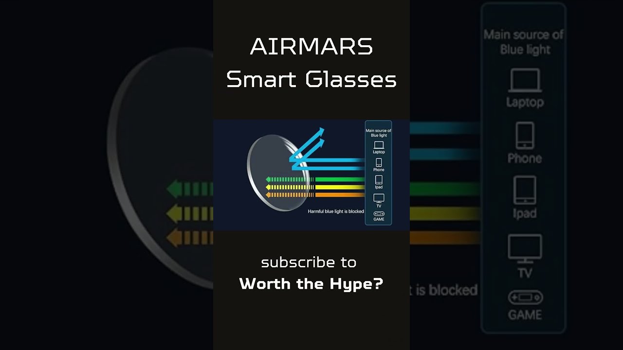 AIRMARS Smart Glasses Review Bluetooth Blue Light Filter Voice Assistant 