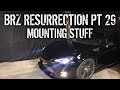 BRZ Resurrection Pt 29 - Mounting Side Skirts and Bumper