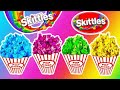 DIY: Homemade Skittles Popcorn! Candy Coated Popcorn!  Easy Homemade Recipe!